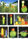 多风格仙人掌灯 仙人球灯